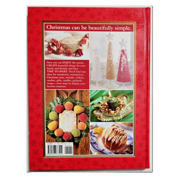 SIMPLY CHRISTAMS: Renew the Spirit 201 Crafts, Food & Decorating Ideas NEW - Picture 3 of 3